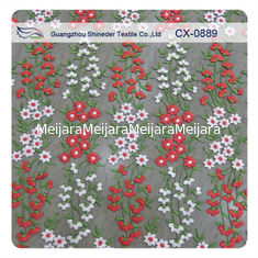 China Muti - tela bordada floral del cordón del color, materias textiles de la moda del ganchillo proveedor