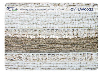 China Tela de nylon del cordón de Spandex Streth del algodón para SGS CY-LW0022 de la camisa de dormir de la ropa interior proveedor