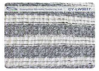 China Tela encantadora dramática para el bolso de la camisa, tela CY-LW0017 del encaje elástico de Spandex del poliéster proveedor