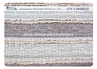 China Tela soluble en agua del encaje elástico del OEM/del ODM, tela de nylon CY-LW0022 de Spandex del algodón proveedor