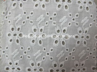 China OEM decorativo CY-CX0032 del ajuste 100% de la tela del cordón del ojeteador del algodón/del ajuste del cordón de la cortina proveedor