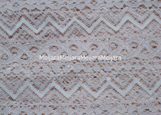 China Tela atada del cordón del guipur para el vestido/el material amistoso CY-LW0788 del cordón de Eco proveedor