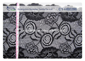 China Tela elástico del cordón del telar jacquar del diseño de la comodidad para OEM CY-HB0286 de la ropa interior proveedor