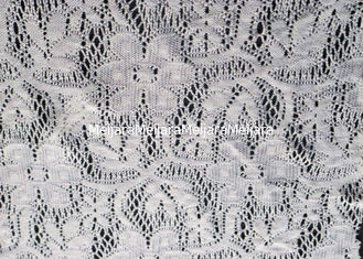 China Tela floral blanca del cordón del poliéster para el vestido de boda, ropa interior CY-CT0001 proveedor