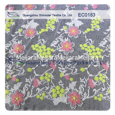 China Cordón bordado tela de nylon de alta densidad del cordón del algodón para señora Garments proveedor