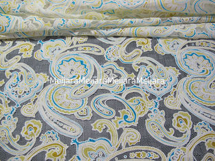 China Cordón impreso coloreado de la quemadura de la malla del algodón de la tela del cordón del poliéster de las técnicas de Eco-teñido (CY-DK0042) proveedor