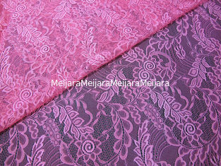 China Materia textil hueco ligera de la tela del cordón de la hoja de la gasa 100%nylon en el mercado de Guangzhou (CY-DN0007) proveedor