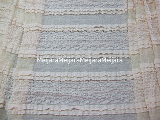 China Tela nupcial de múltiples capas Eco 50' amistoso del ajuste del encaje elástico “- 52&quot; 'CY-LW0182 proveedor