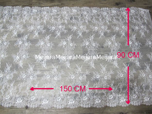 China Nupcial blanco de la alta tenacidad por todo el cordón para el vestido de boda CY-HB0457 proveedor