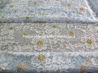 China Cordón coloreado oro moderno y tela grandes de la pestaña de la cortina que arreglan el alto grado proveedor