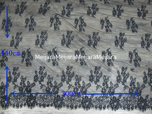 China Nilón negro grande del ajuste el 100% del cordón de la pestaña de la moda para señora Dress CY-HB0481 proveedor
