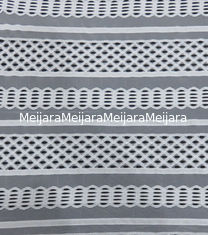 China Entrene a las líneas tela de nylon de las vías del cordón del algodón neto para los vestidos de la ropa o del verano proveedor