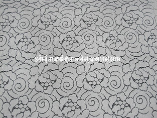 China Estampado de flores delicado del algodón de la tela de nylon cómoda y Breathy del cordón para la ropa SYD-0171-1 proveedor