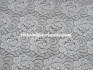 China Tela de nylon del cordón del algodón simple/elegante del estampado de plores para el puré SYD-0171 de la moda proveedor