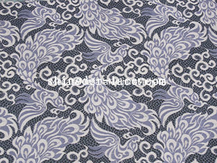 China Noble púrpura/de marfil de la tela de nylon del cordón de Phoenix del modelo del algodón único de Deisgn para la ropa SYD-0187 proveedor