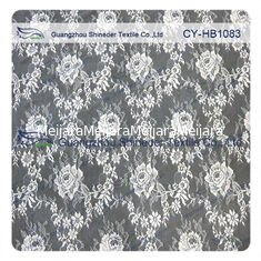 China Nupcial moderno por todo tela horneada a la crema y con pan rallado Chantilly floral del vestido del cordón proveedor