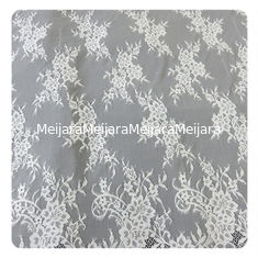 China Ajuste elástico del cordón de la pestaña de nylon blanca hermosa/ajuste decorativo del cordón proveedor