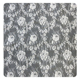 AEO LIBERAN la tela floral del cordón del nilón de Chantilly el 100% para toda clase de ropa proveedor