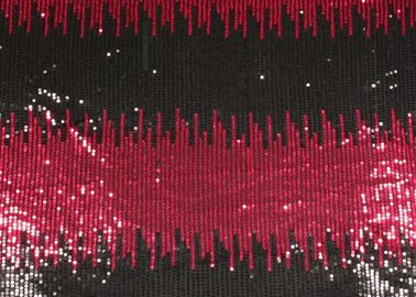 Tela moldeada del cordón de las lentejuelas brillantes para el vestido de moda CY-XP0014 proveedor