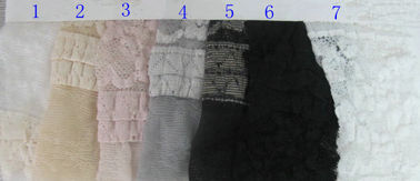 Tela de nylon antiestática del encaje elástico de Spandex para el vestido de boda CY-LW0003 proveedor