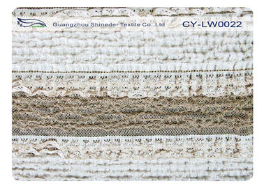 Tela de nylon del cordón de Spandex Streth del algodón para SGS CY-LW0022 de la camisa de dormir de la ropa interior proveedor
