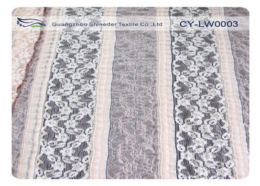 Tela de nylon de Spandex del cordón estirable nuevo de Tulle, anchura CY-LW0003 del 130cm proveedor