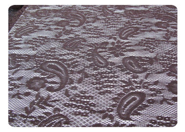 Tela respetuosa del medio ambiente del cordón del poliéster, diseño del anacardo para la ropa interior CY-CT8503 proveedor