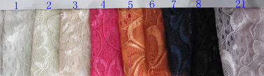 Tela elástico del cordón de Spandex de la nueva moda para el vestido de boda, ropa interior CY-DN0006 proveedor