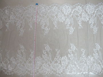 Ajuste blanco del cordón de la pestaña del vestido de la moda con la anchura CY-HB3211 de los 43cm proveedor