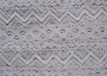 Tela atada del cordón del guipur para el vestido/el material amistoso CY-LW0788 del cordón de Eco proveedor