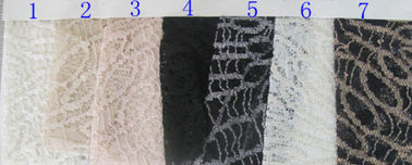 CE Encogimiento-Resistente modificado para requisitos particulares CY-LW0105 del SGS de la tela de nylon del cordón del algodón del telar jacquar proveedor