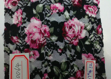 Tela impresa Digitaces maravillosa de la flor para la ropa, ropa interior CY-LY0064 proveedor