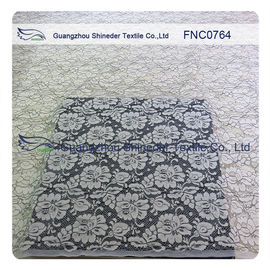 Tela de nylon del cordón del algodón de la ropa de las mujeres con el panel floral anchura de 1,45 - del 1.5m proveedor