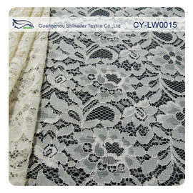 Tela atada viscosa de nylon del cordón para la ropa anchuras CY-LW0015 de 145CM - 150 cm proveedor