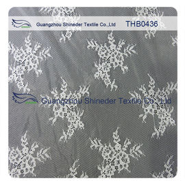 Eco - ajuste de nylon nupcial blanco amistoso del cordón ajuste decorativo del cordón de 150 * de los 300CM proveedor