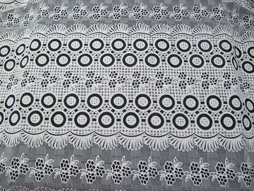 Cordón coloreado algodón de la flor de la quemadura de la tela del cordón del poliéster del punto para las muchachas 'vestido y las faldas (CY-DK0022) proveedor