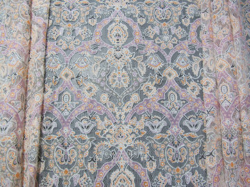 Quemadura floral coloreada de la tela del cordón del poliéster del algodón por todo el cordón para señora Garment (CY-DK0040) proveedor