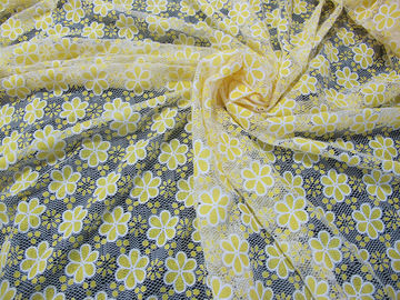 Tela encantadora impresa del cordón del poliéster del algodón con por todo el cordón para señora Garment (CY-DK0021) proveedor