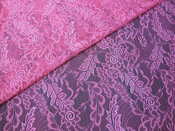 Materia textil hueco ligera de la tela del cordón de la hoja de la gasa 100%nylon en el mercado de Guangzhou (CY-DN0007) proveedor