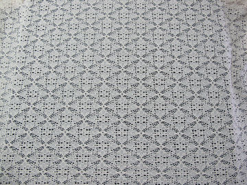 Tela de nylon para la ropa, tela del cordón del algodón estirable de malla del cordón proveedor