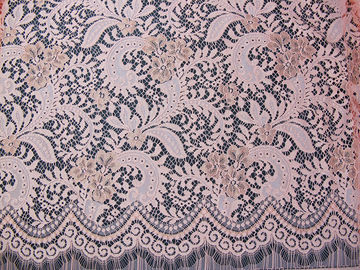Tela de nylon del cordón de los vestidos de boda del rayón del algodón anaranjado elegante Ninguno-Elástico proveedor