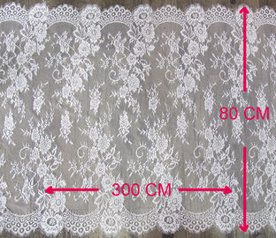 Ajuste decorativo blanco del cordón de la pestaña con la anchura CY-HB0460 de los 80cm proveedor