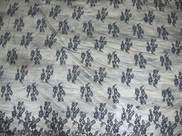 Nilón negro grande del ajuste el 100% del cordón de la pestaña de la moda para señora Dress CY-HB0481 proveedor