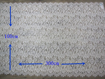 Ajuste de la tela del cordón de la pestaña de W 100 cm con moldeado por encargo material de nylon proveedor