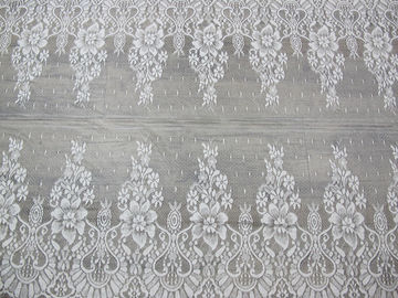 Ajustes elásticos del cordón de la pestaña del vestido del vestido por el escarpado brillante negro elegante de la yarda proveedor