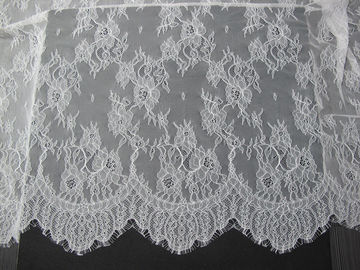Cordón blanco de la pestaña elegante de nylon que arregla el 150cm exquisitamente hecho CY-HB0594 proveedor