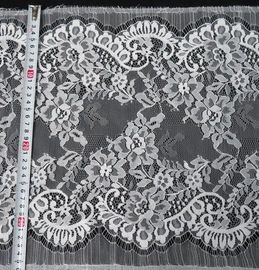 Ajuste de nylon del cordón del ojeteador, cordón nupcial de la concha de peregrino floral para el vestido de noche proveedor