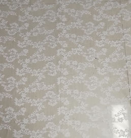 Eco blanco - pequeña señora de teñido amistosa Dress de la flor del cordón de la tela de la luz de la malla de nylon de la red proveedor