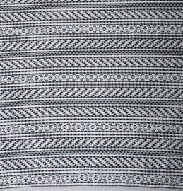 Blanco elástico de la tela del cordón por todo tela del cordón proveedor