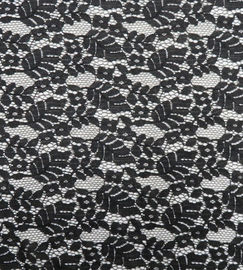 Tela verde/floral de la tela elástico de nylon respetuosa del medio ambiente del cordón del cordón proveedor